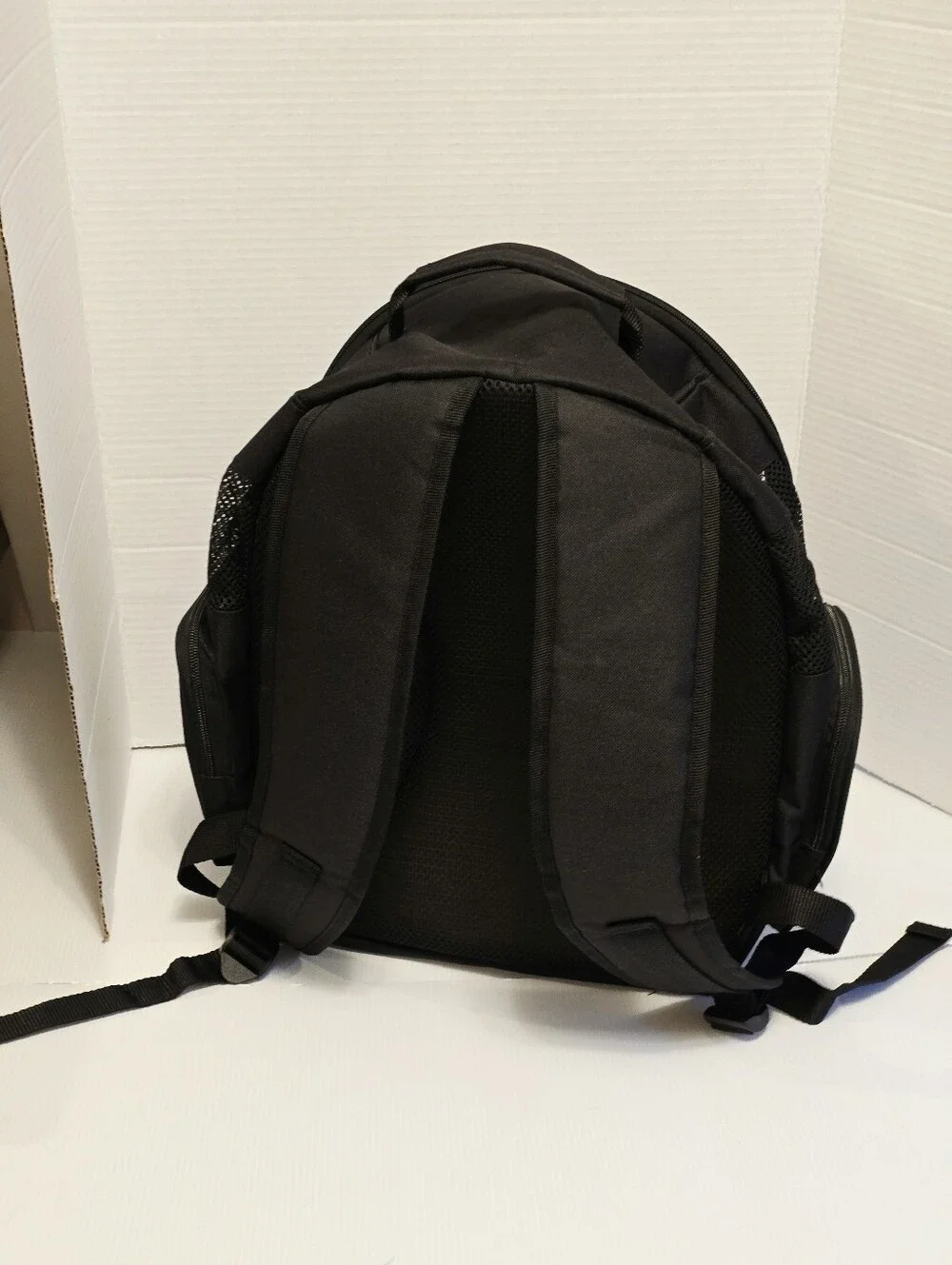 Chewy Frisco Bubble Dog & Cat Backpack Carrier Black